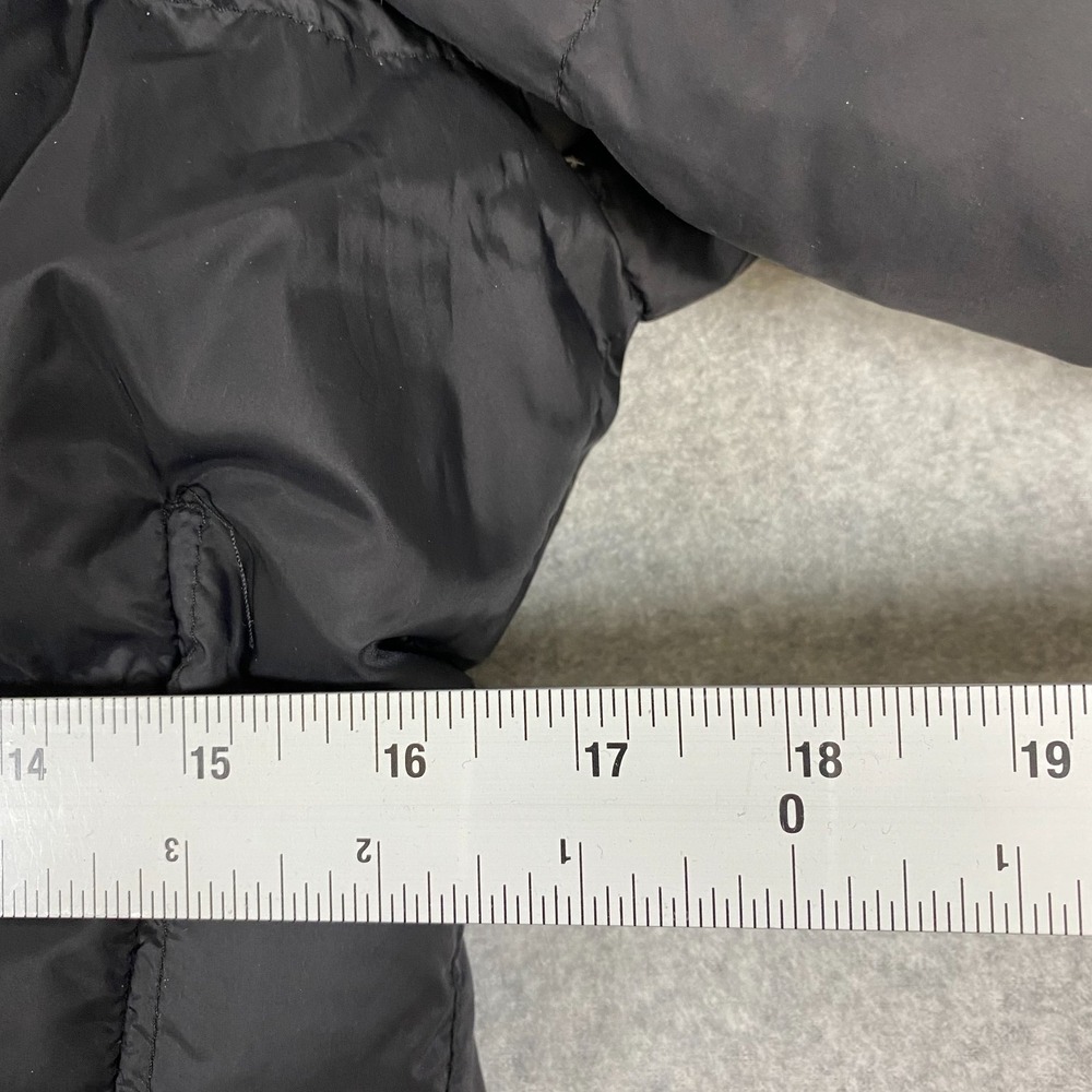 Moncler Avoce Down Jacket Womens 3 Black Puffer Longue Saison Hooded Padded - Picture 11 of 16